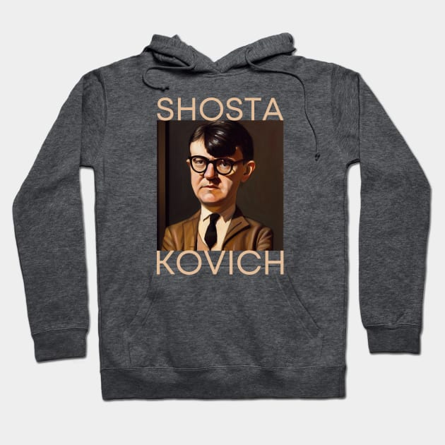 SHOSTAKOVICH Hoodie by Cryptilian